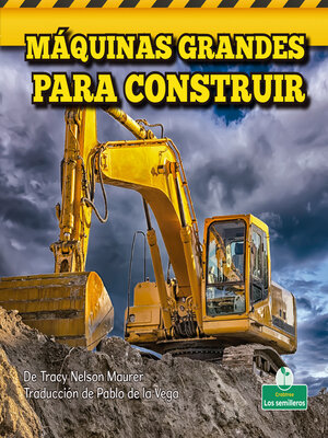 cover image of Máquinas grandes para construir (Big Construction Machines)